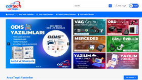 Cartech NCR Bilişim E-Ticaret Sitesi Tasarımı