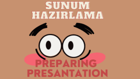 ingilizce ve türkçe sunum hazırlarım