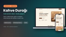 Kahve Durağı - Kafe Tanıtım Sitesi