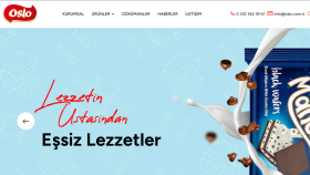 Oslo Gıda – Kurumsal WordPress Web Sitesi Tasarımı