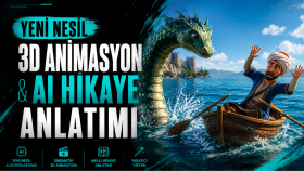 Yeni Nesil 3D Animasyon & AI Hikaye Anlatımı