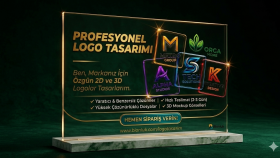 markanız için 2D veya 3D logolar tasarlarım
