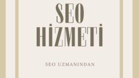 web siteniz için aylık SEO hizmeti veririm