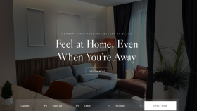 Modern Otel Web Sitesi