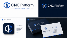 CNC Platform - Modern Logo Tasarımı