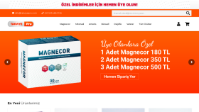 Takviye Gıda E-Ticaret WordPress Sitesi
