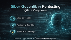 uygulamalı siber güvenlik ve pentest eğitimi veririm