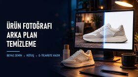 ürün fotoğraflarınızın arka planını temizler, düzenlerim