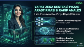 veriye dayalı pazar araştırması detaylı rakip analiz sunarım