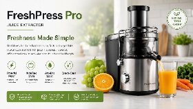 FreshPress Pro Juice Extractor – Freshness Made Simple