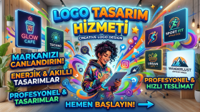 markanızı yansıtan logolar tasarlıyorum