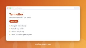 Termoflex – B2B Yalıtım Ürünleri Katalog Sitesi
