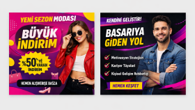 E-ticaret ve kişisel markalar için çarpıcı reklam yaparım