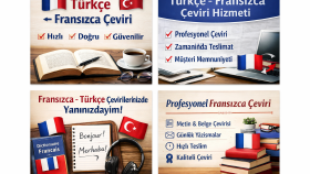  Fransızca Türkçe metin çevirisi yaparım