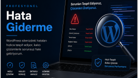 web sitenizdeki hata ve sorunları gideririm