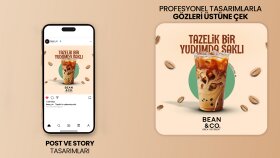 Bean & Co. – Hayali Bir Kafe Markası Tasarımı