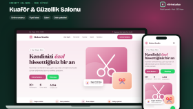 Makas Studio Kuaför - Konsept Web Sitesi