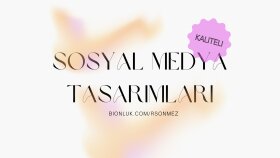 sizin için sosyal medya ve banner tasarımı yapacağım