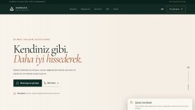 Aurevia | Estetik Danışmanlığı Web Tasarımı