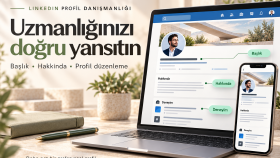 LinkedIn profilinizi güçlü bir ilk izlenim için düzenlerim