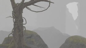 Dark Environment 3d Modeling