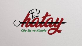 Hatay Çöp Şiş ve Künefe - Logo Tasarım Çalışması
