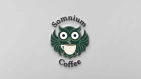 Somnium coffee - logo tasarımı