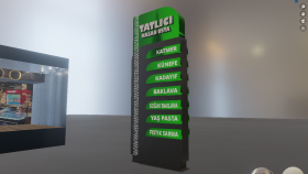 Tatlıcı Hasan Usta 3D Reklam çalışması