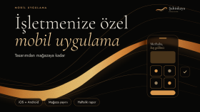işletmenize özel mobil uygulama geliştiririm