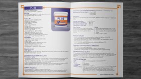 Molümer A.Ş Katalog iç sayfa tasarımı
