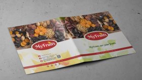 MyFruits Katalog Kapak Tasarımı