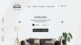 Mobilya E-Ticaret Site Tasarımı