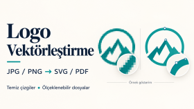 JPG ve PNG logonuzu vektörel dosyaya dönüştürürüm