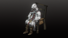 AC Revelations: Altaïr'in Mezar Sahnesi 3D Modeli
