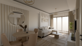 Modern Salon Tasarımı | 3D Görselleştirme