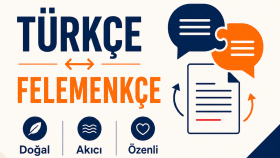 Türkçe ve Felemenkçe  doğal ve akıcı çeviri yapabilirim