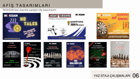 "Staj sürecinde İnoksan için hazırladığım konsept tasarımlar