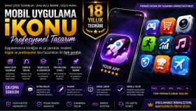 profesyonel mobil uygulama ya da oyun ikonu tasarlarım