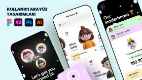 arayüz tasarımları hazırlayabilirim