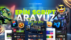 epin siteniz için arayüz, slider, banner tasarlarım