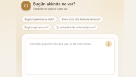 Zihnindekileri düzenle, kendini daha iyi tanı.