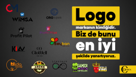 sade ve özgün logo tasarımları oluşturuyorum