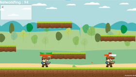 2D Online Aksiyon-Platform tabanlı bir oyun.