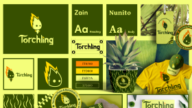 Kurgusal Görsel Kimlik Tasarımı Projesi: Torchling