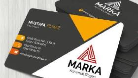 markan için özgün bir logo ve kartvizit tasarlarım