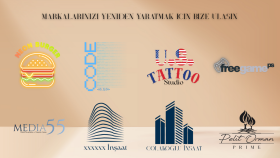 sizlerin hayalini kurduğu işletme logolarını tasarlıyorum