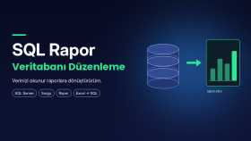 SQL raporlarınızı hazırlar ve veritabanınızı düzenlerim