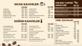 Cafe Menüboard design