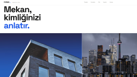 FORMA – Mimarlık Ofisi Web Sitesi