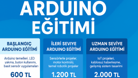 arduino eğitimi verebilirim